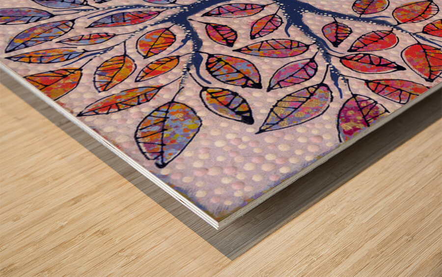 Light Up The World Wood print