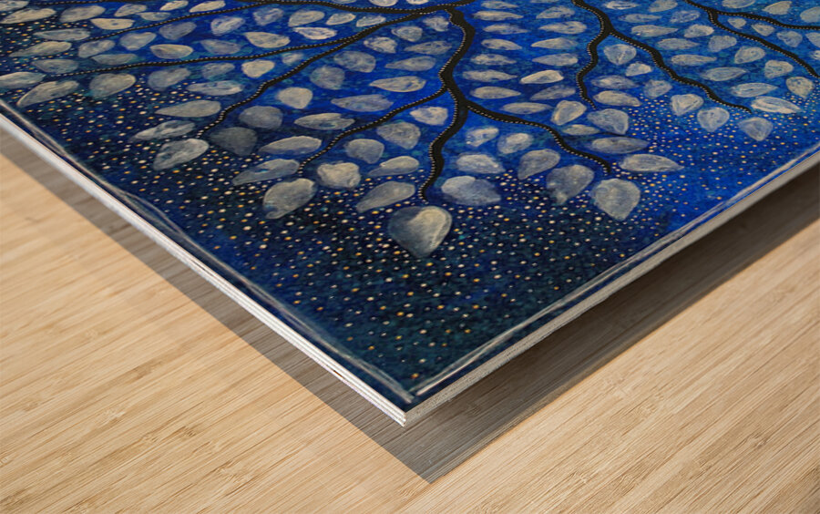 A Heavenly Realm Wood print