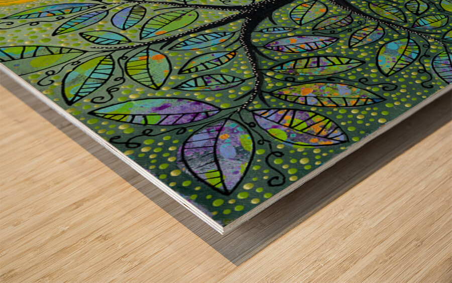 All The Good Impression sur bois