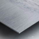 Jeju island winter mountain Metal print