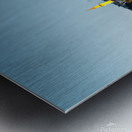 Mostar night Metal print