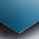 Autumn paddy field Metal print