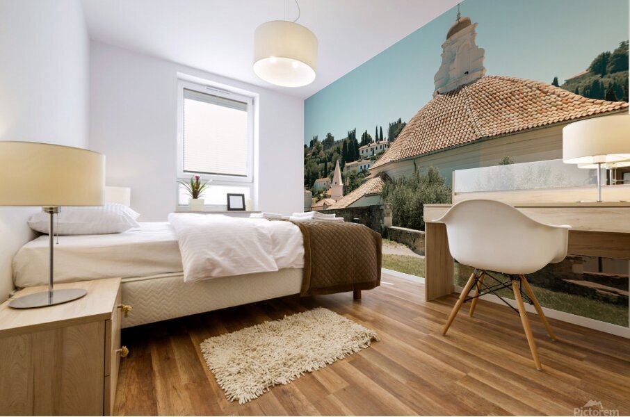 Piran old town Mural print