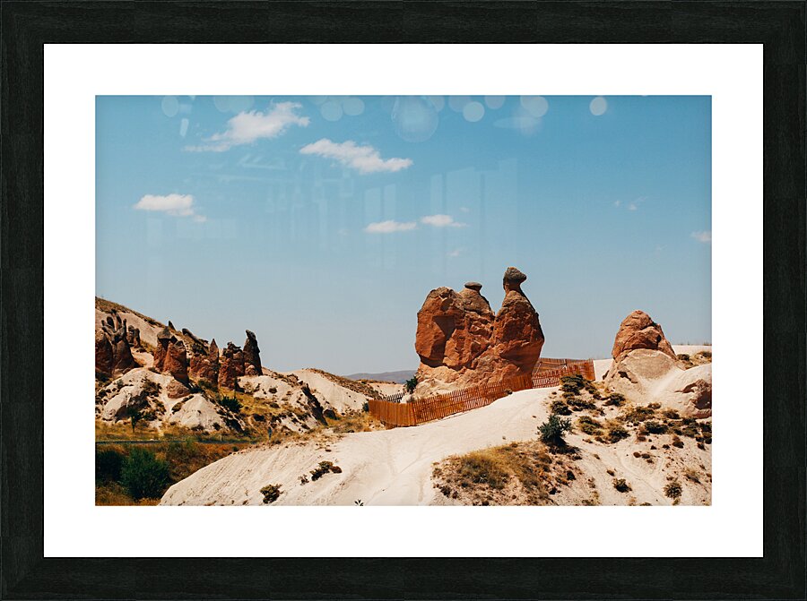 Cappadocia camel rock Picture Frame print