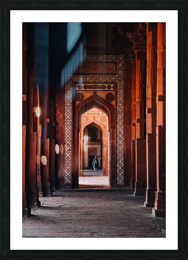 Fatehpur Sikri Mosque Picture Frame print