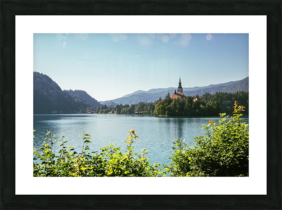 Lake Bled Picture Frame print