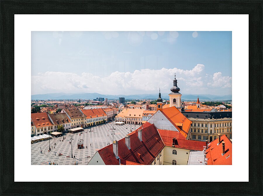 Sibiu Romania Picture Frame print