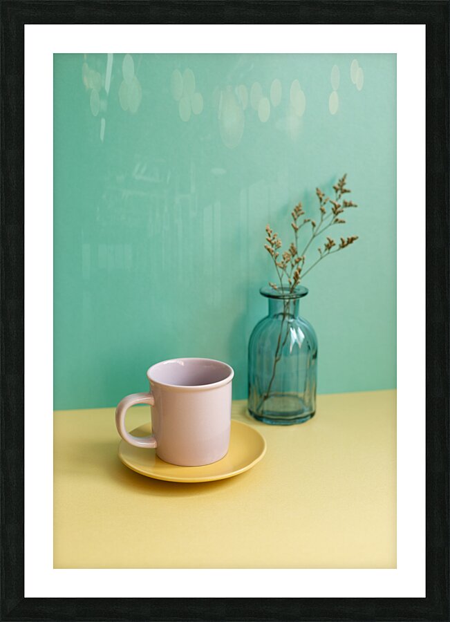 coffee cup Picture Frame print