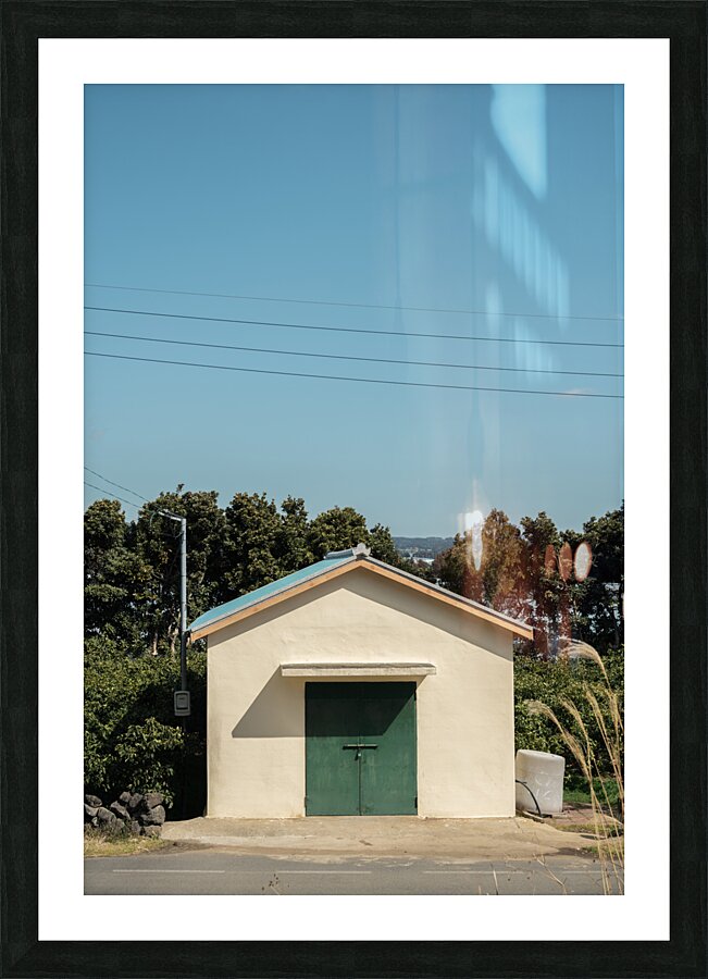 Country house Picture Frame print