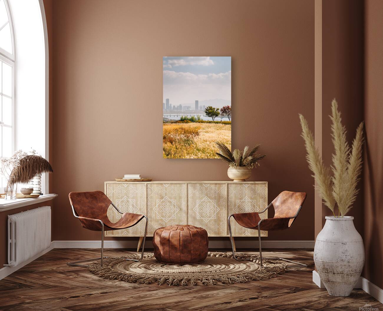 Seoul autumn scenery Reproduction