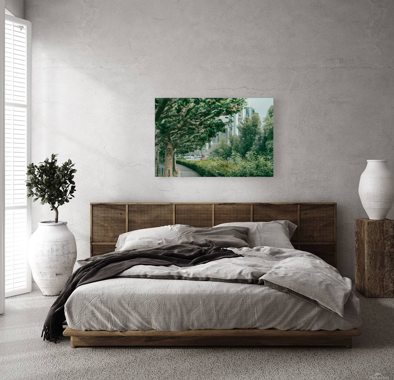 green forest city Reproduction