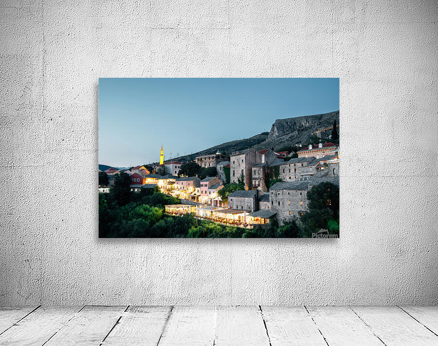 Mostar night Wall Preview