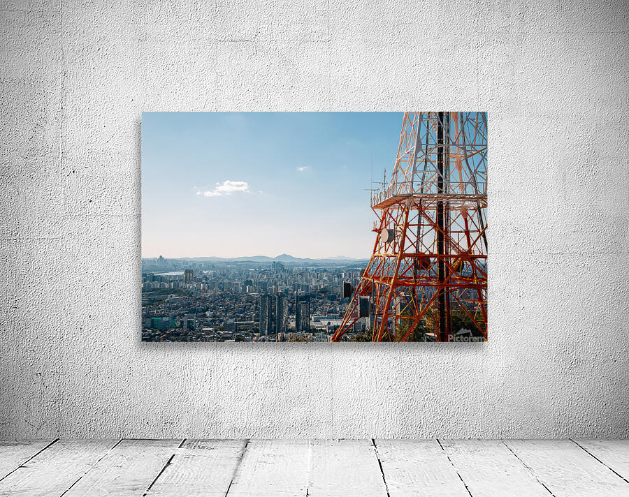 Seoul cityscape Wall Preview