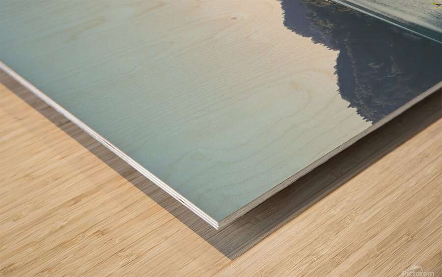 Lake Bled Wood print