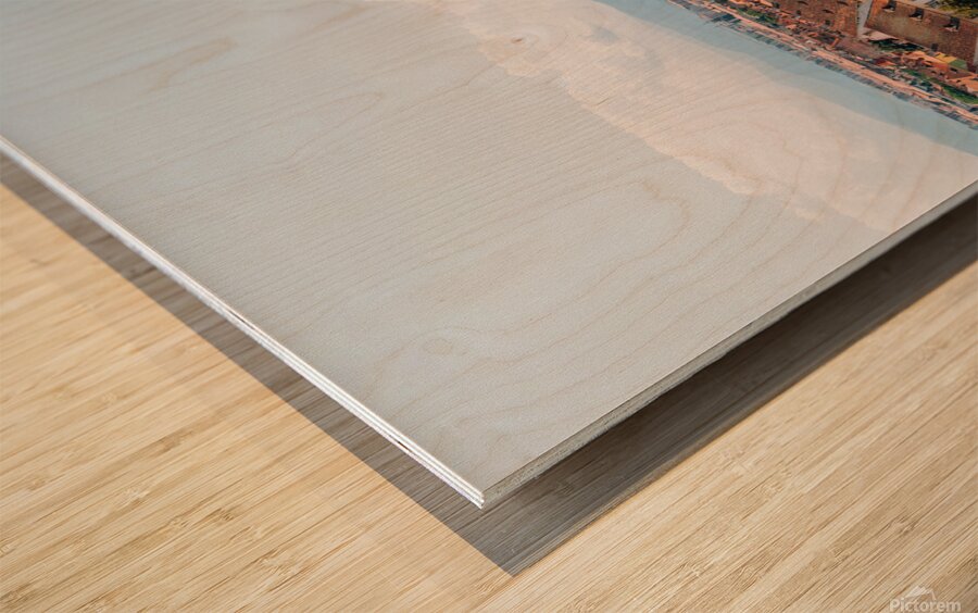 Sibiu Romania Wood print