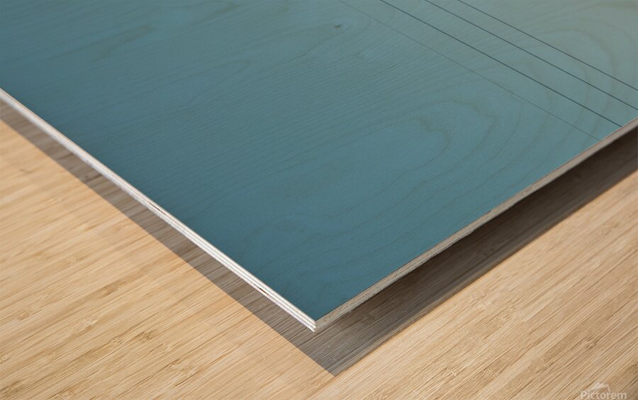 Country house Wood print