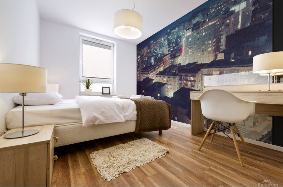 Fog City Mural print