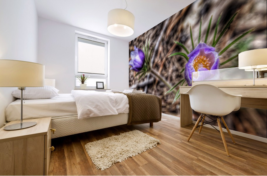 Wildflowers  Mural print