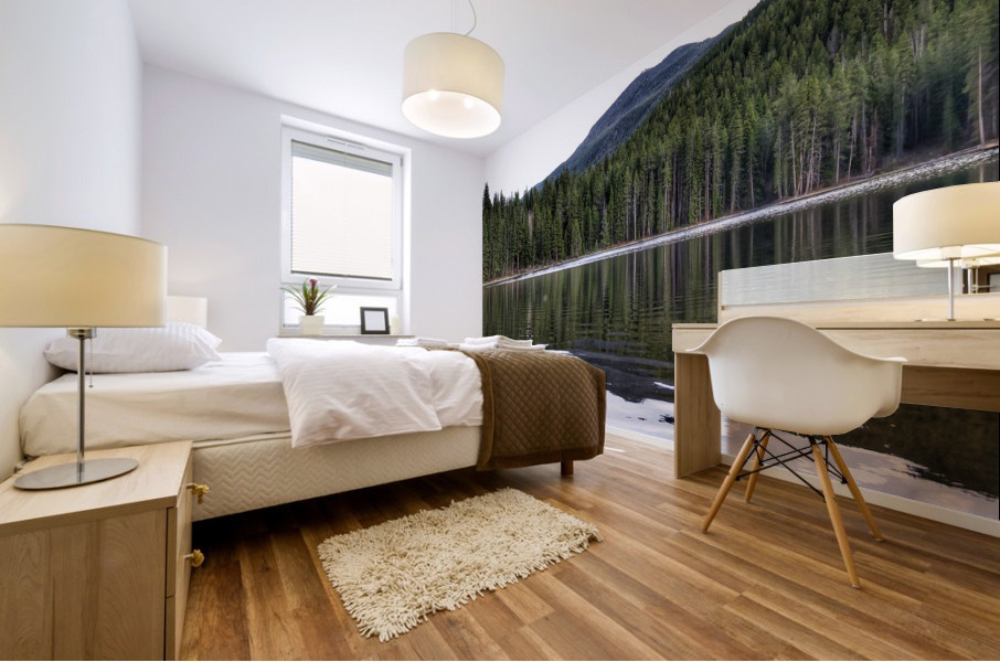 Calm lake Mural print