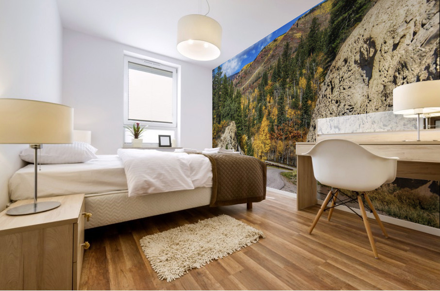 Fall drive  Mural print