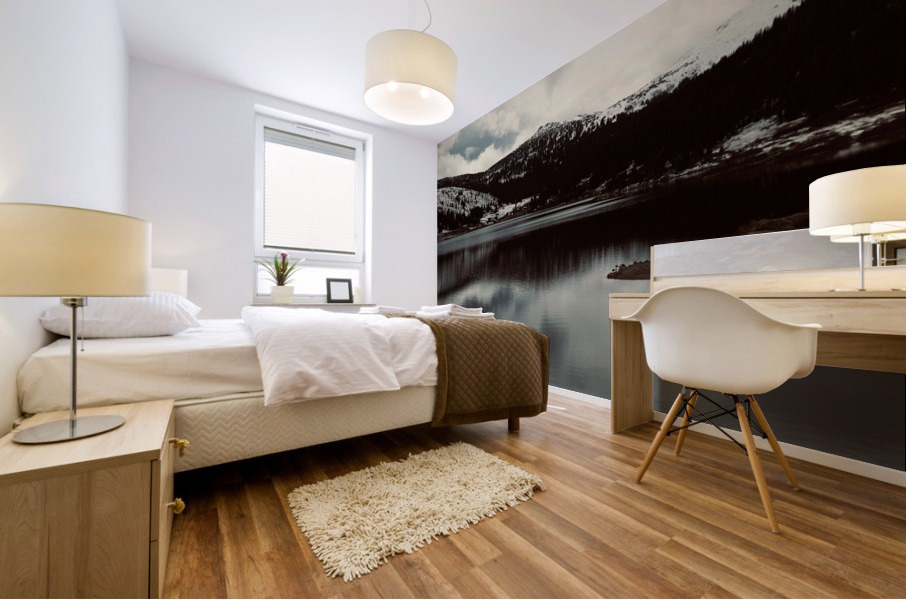 Ivanhoe Lake Mural print