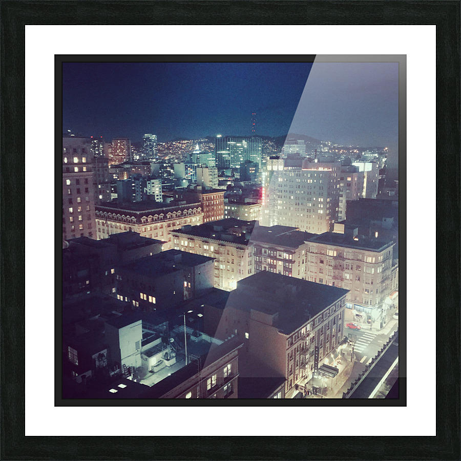 Fog City Picture Frame print