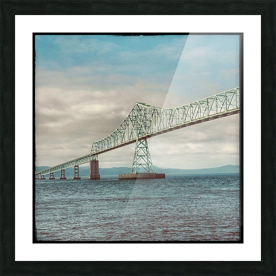 Astoria bridge Picture Frame print