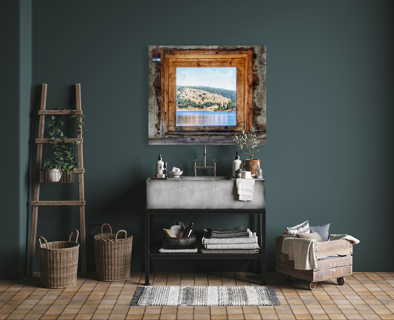 A room with a view Reproduction
