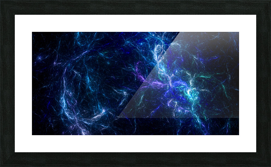 starry outer space background texture  2  Picture Frame print