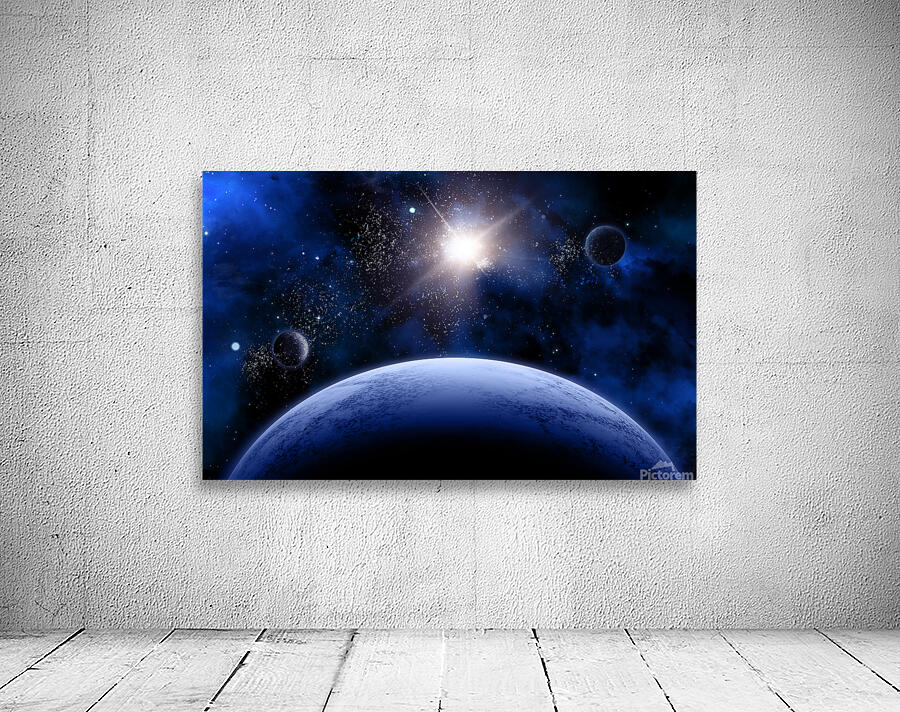3d space scene Wall Preview