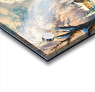 Forest winter landscape Acrylic print