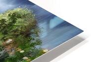 Rain shower landscape HD Metal print