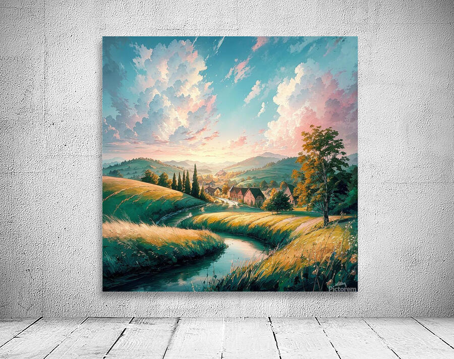 Rural landscape Wall Preview