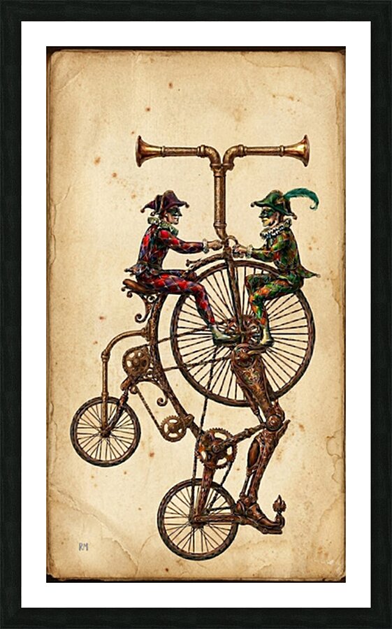 ARLEQUINES Picture Frame print