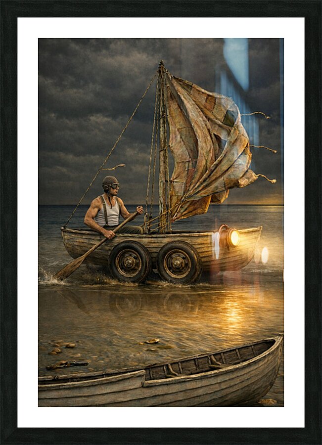 EL COCHE Picture Frame print