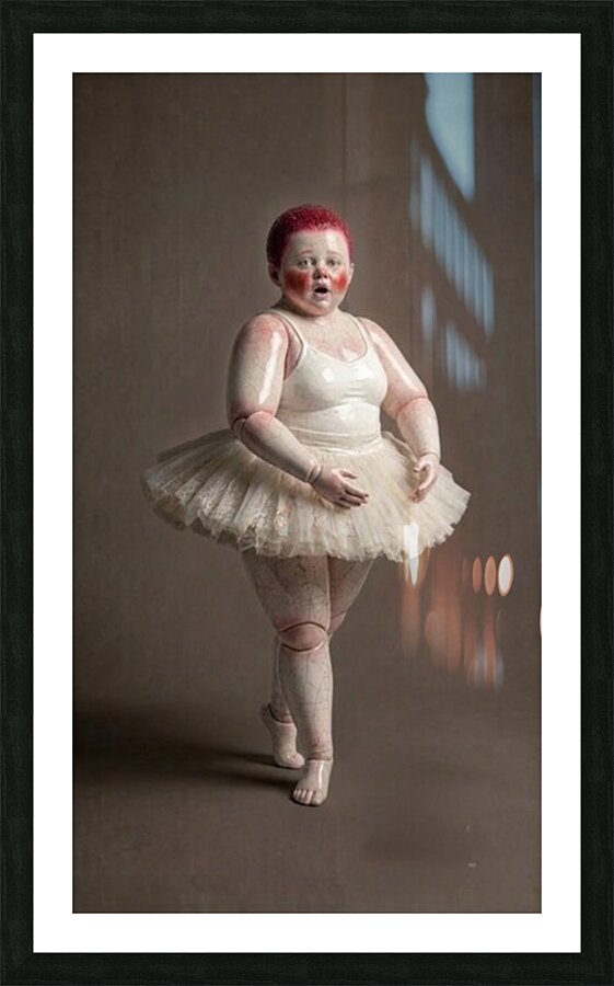la bailarina Picture Frame print
