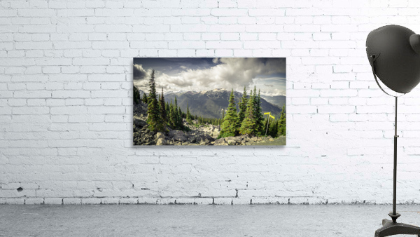 Mountain Landscape Wall Preview