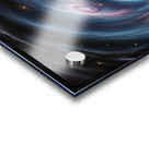 Incredible force of a supermassive black hole as it gracefully interacts with a galaxy Acrylic print