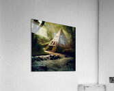 pyramid home Acrylic Print