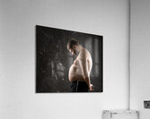 fat man profile Acrylic Print