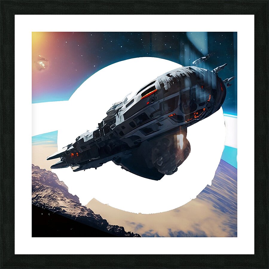 BMW ship Picture Frame print