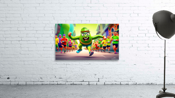 avocado face Wall Preview