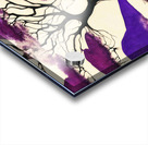 Purple Rooted Tree Acrylic print