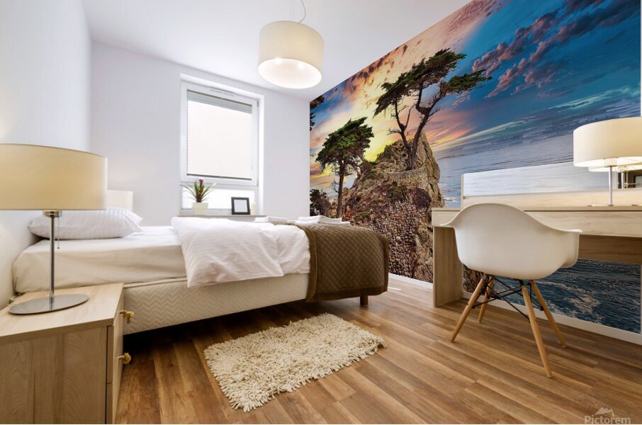 Cypress Tree Mural print