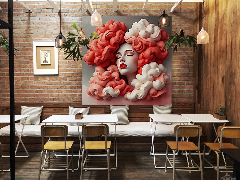 Lady In Red Reproduction