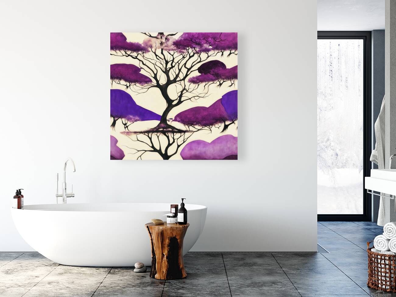 Purple Rooted Tree Reproduction