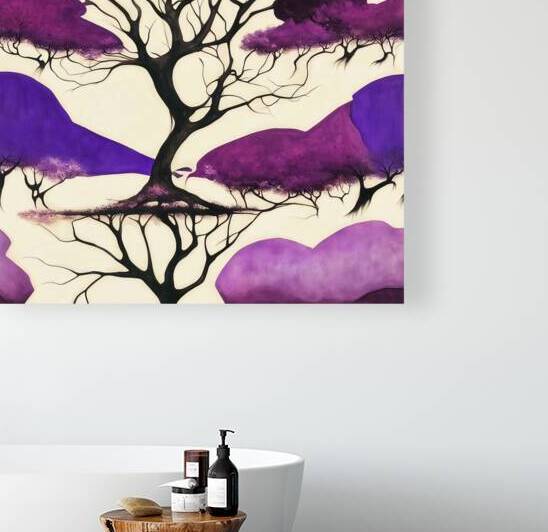 Purple Rooted Tree Reproduction