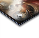 Regal Solitude in Golden Hues 2 Acrylic print