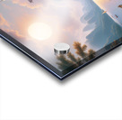 Enchanted Evening at the Mystic Pagoda Acrylic print