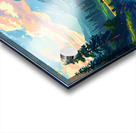 A Tranquil River’s Journey Through Nature’s Canvas 7 Acrylic print